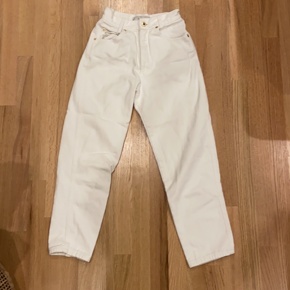 Vintage Italian high waisted jeans